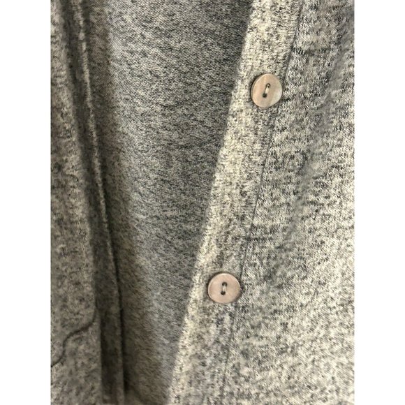 Coin 1804  Grey Button Down Cardigan Size Medium NWOT - Picture 4 of 7